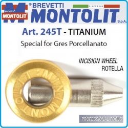 Ролка, резервна, за керамика, машина за плочи, 6x13.5mm, Montolit, Titanium 245T