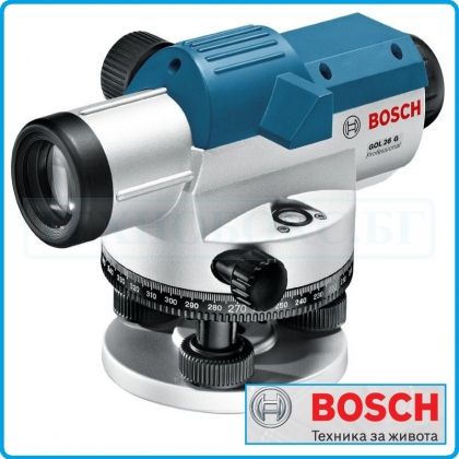 Оптичен нивелир, GOL26G, Professional, Bosch
