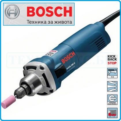 Прав шлайф, 600W, GGS28C, Professional, Bosch