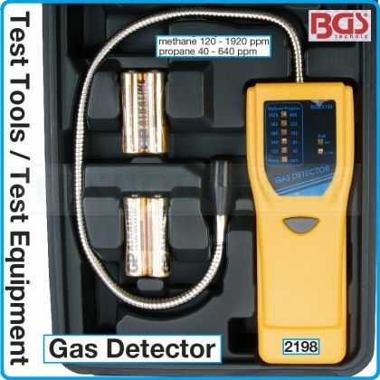 Газ детектор за LPG, за изтичане на метан и пропан-бутан, BGS, 2198
