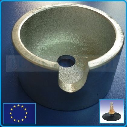 Калъп за вентили, универсален за вулканизираща машина, Ø17x95mm, h50mm, EU, 30806