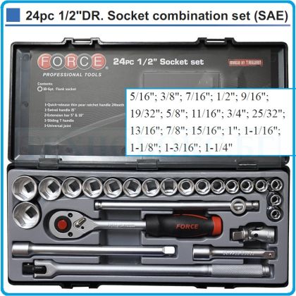 Гедоре, Inch/zoll, шестостен 24ч. на 1/2