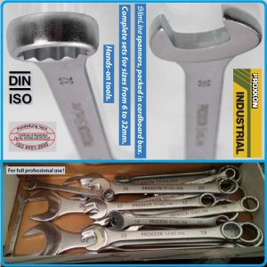 Ключове звездогаечни DIN3113, к-т 21 части, 15°, CrV, от 6-32mm, Proxxon, 23 822.
