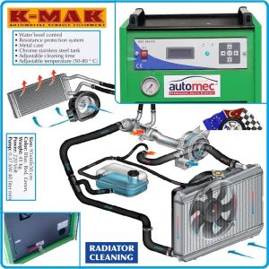 Машина за промиване на радиатори и охладителни системи, 35l/min, K-Mak, ERC850