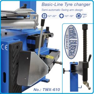 Демонтаж монтаж машина за гуми, от 12" - 22″, полуавтоматична, Twin Busch, TW X-610.