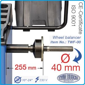 2в1, Баланс и демонтаж машини за гуми, к-т 10"-24″, 230V-400V - 1.1kW, полуавтоматични, Twin Busch, TWF-00 + TWX-11.