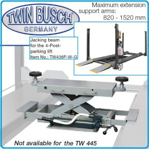 Крик канален 2t, хидравличен мостов подемник, за паркинг система на Twin Busch, TW436P-W-G.