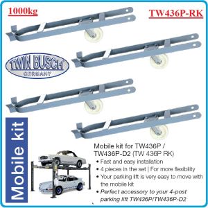 Мобилен комплект ролки 1t, за 4к подемник TW 436P паркинг система на Twin Busch, TW436P-RK.