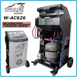 A/C, машина за автоклиматици, автоматична станция за фреон R134a, Wolfe, W 626