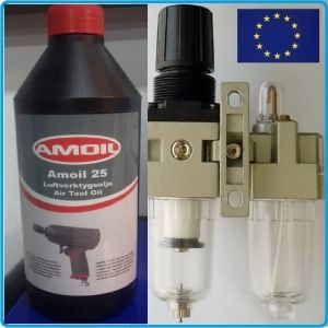 Масло, за пневматични инструменти, 1.0L, EU, Amoil 25