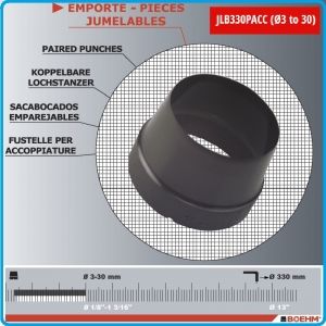 Замби, професионални, от 3 до 30мм, 18ч, к-т, JLB330PACC, Boehm