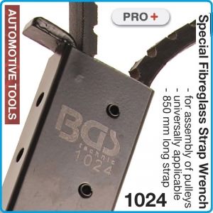 Ключ с ремък, 850mm, за фиксиране / монтаж на ролки Ø260mm, BGS, 1024