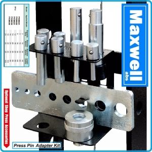 Избивачи / дорници за преса хидравлична к-т 11ч. 2-20t, Maxwell, TY20001A