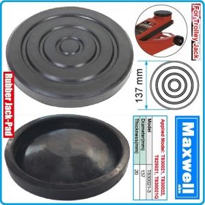 Подложка каучукова, пета за крик, Ø137mm, h20mm, Maxwell, T830021-3