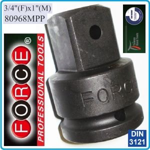 Адаптор с щифт ударен, Преход усилен, 3/4"(F)x1"(M), Force, 80968MPP