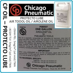 Масло, за пневматични инструменти, 3.8L, Chicago Pneumatic, P089507