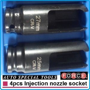 Ключове за дюзи специални, к-т 4 броя на 1/2"- от 25-30mm, h100mm, Force, 904G13