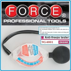 Тестер за антифриз и охлаждаща течност, -12°C до -43°C, Ethylene Glycol, Force, 9G4001