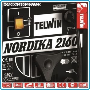 Електрожен 160A, MMA заваръчен апарат, Ø2-4mm, NORDIKA 2160 230V ACD, Telwin, 814193.