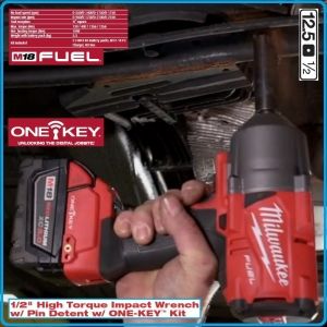 Гайковерт акумулаторен, ударен на 1/2", 1356 Nm, 18V 5.0Ah, One-Key, Milwaukee, M18O-F12-502X.