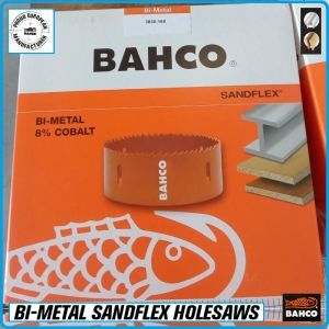 Боркорона биметална  Sandflex® за метал и дърво, Ø14-210mm, h38mm, 8%Co, Bahco, 3830