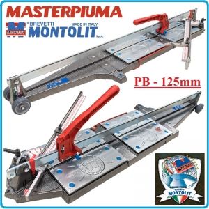 Машина за керамика, теракот, гранитогрес, 4 размера, 22x630-930mm, Montolit, PIUMA BASIC 63-125PB