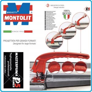 Машина за керамика, теракот, гранитогрес, 5 размера, 20x630-1610mm, Montolit, MASTERPIUMA POWER 5 63-161P5